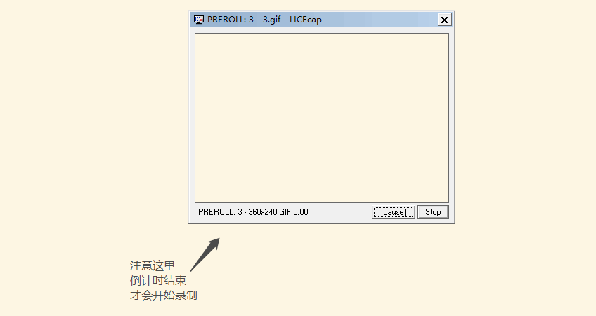 点击录制按钮后,有3秒的倒计时