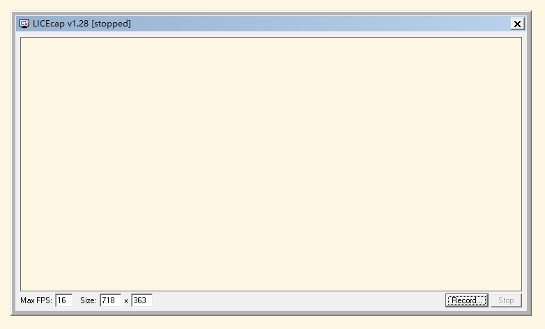 LICEcap 界面截图